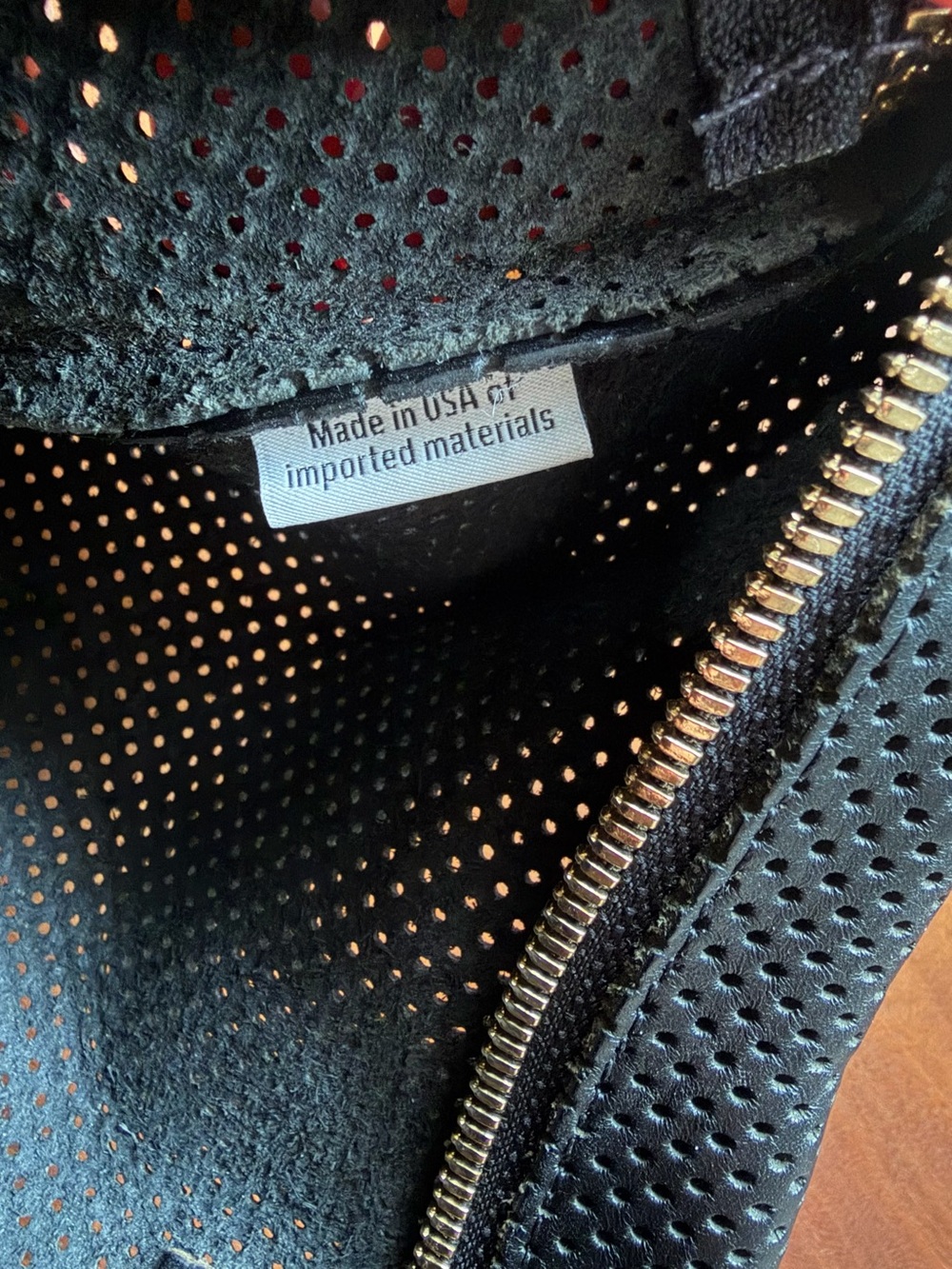 Clare V Grande Fanny Black Perforated Leather - Picture 6 of 7